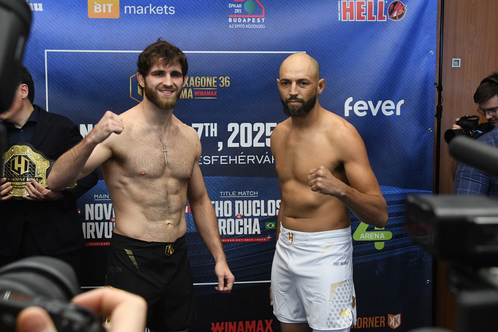 A Hexagone MMA gála mérlegelése Fehérváron